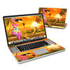 MacBook Pro 17in Skin - Sunset Flamingo