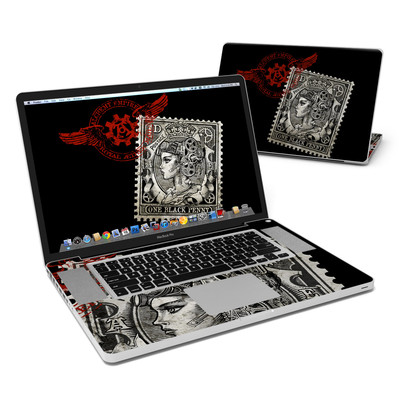 MacBook Pro 17in Skin - Black Penny