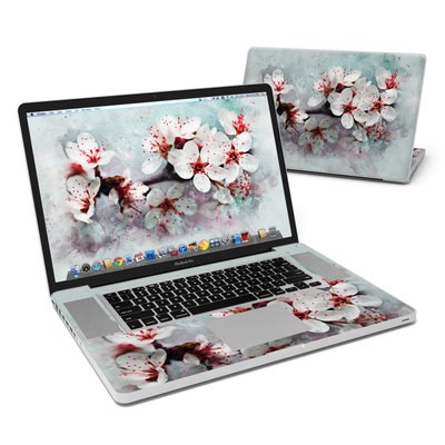 MacBook Pro 17in Skin - Cherry Blossoms