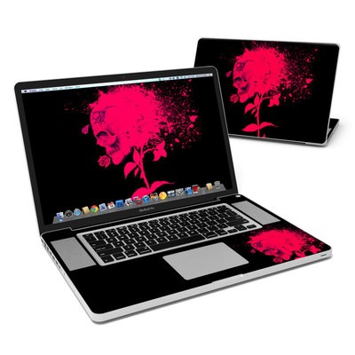 MacBook Pro 17in Skin - Dead Rose