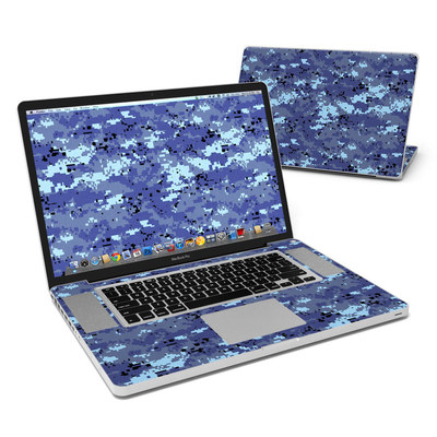 MacBook Pro 17in Skin - Digital Sky Camo