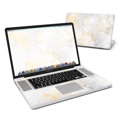 MacBook Pro 17in Skin - Dune Marble