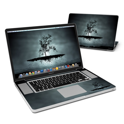 MacBook Pro 17in Skin - Flying Tree Black