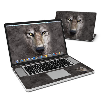 MacBook Pro 17in Skin - Grey Wolf