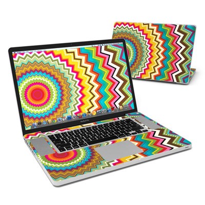 MacBook Pro 17in Skin - Mosaic Burst