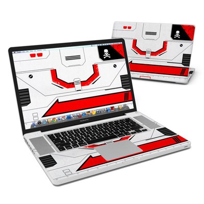 MacBook Pro 17in Skin - Red Valkyrie