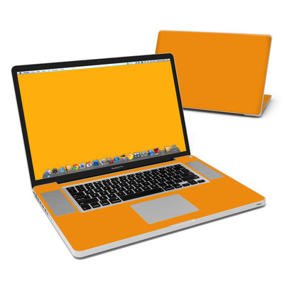 MacBook Pro 17in Skin - Solid State Orange