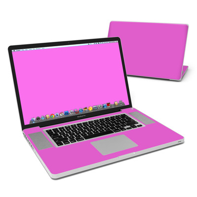 MacBook Pro 17in Skin - Solid State Vibrant Pink