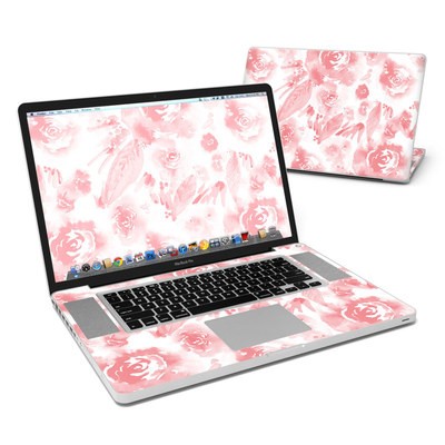 MacBook Pro 17in Skin - Washed Out Rose