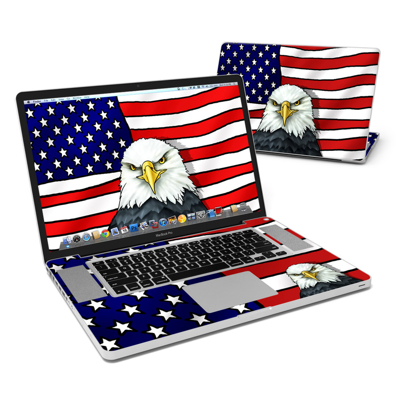 MacBook Pro 17in Skin - American Eagle (Image 1)