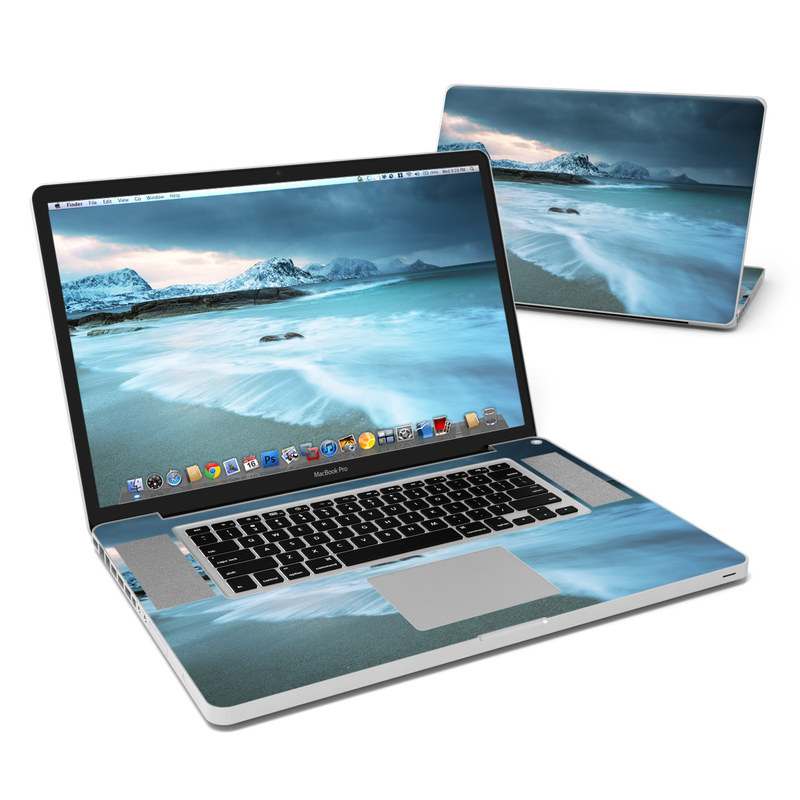 MacBook Pro 17in Skin - Arctic Ocean (Image 1)