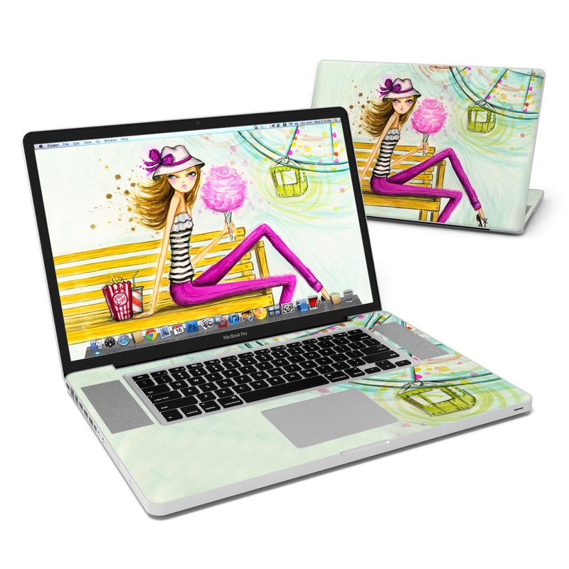 MacBook Pro 17in Skin - Carnival Cotton Candy (Image 1)