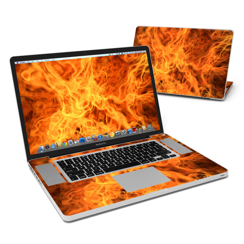 MacBook Pro 17in Skin - Combustion (Image 1)