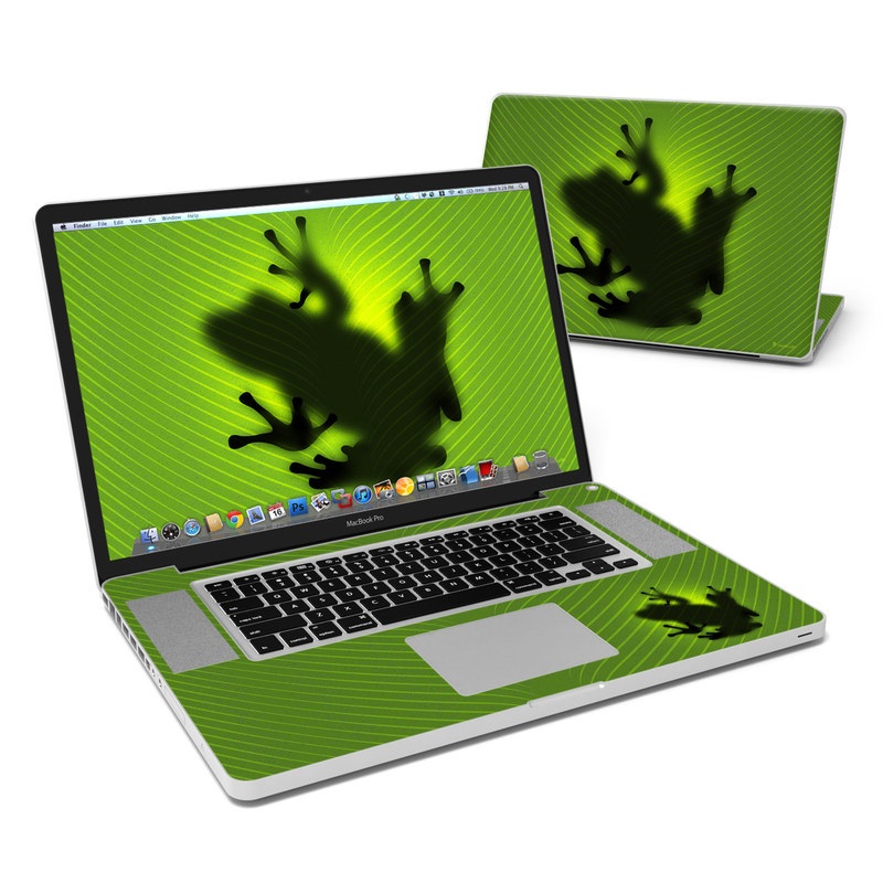 MacBook Pro 17in Skin - Frog (Image 1)