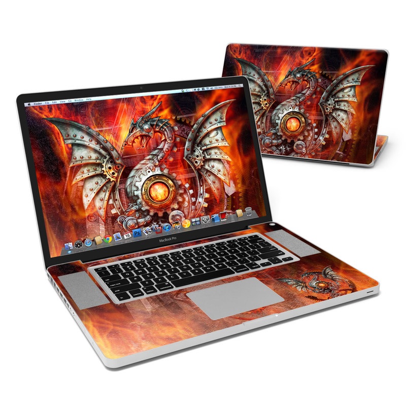 MacBook Pro 17in Skin - Furnace Dragon (Image 1)