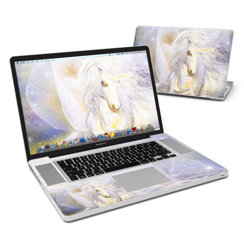 MacBook Pro 17in Skin - Heart Of Unicorn (Image 1)
