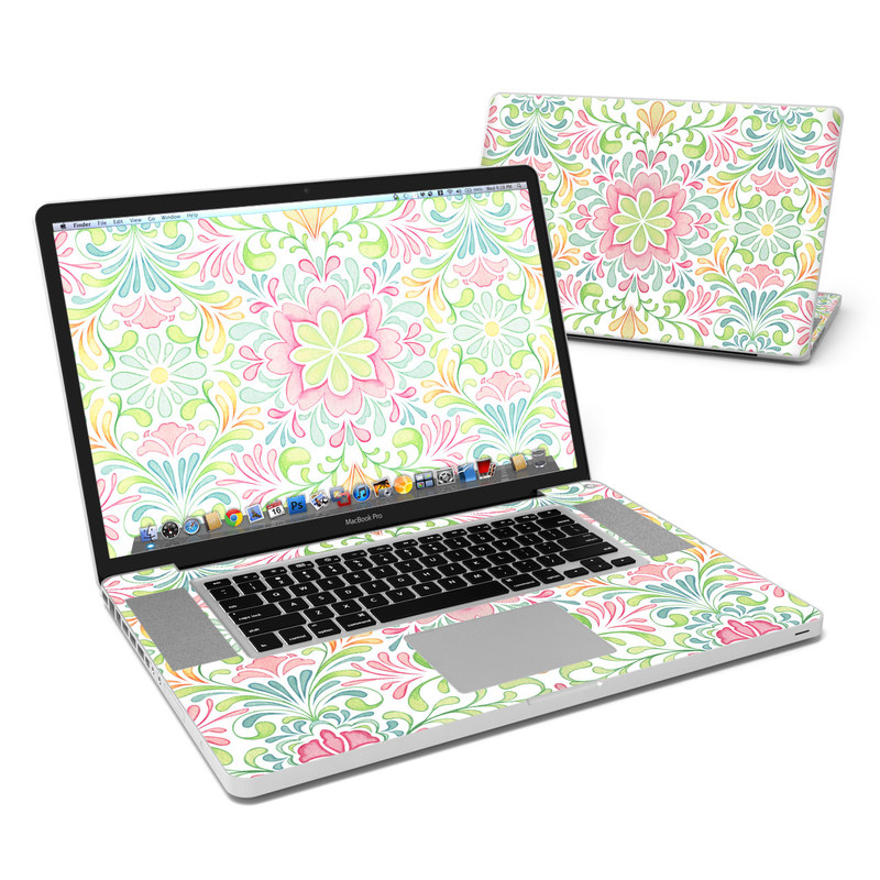 MacBook Pro 17in Skin - Honeysuckle (Image 1)
