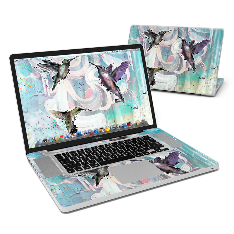 MacBook Pro 17in Skin - Hummingbirds (Image 1)