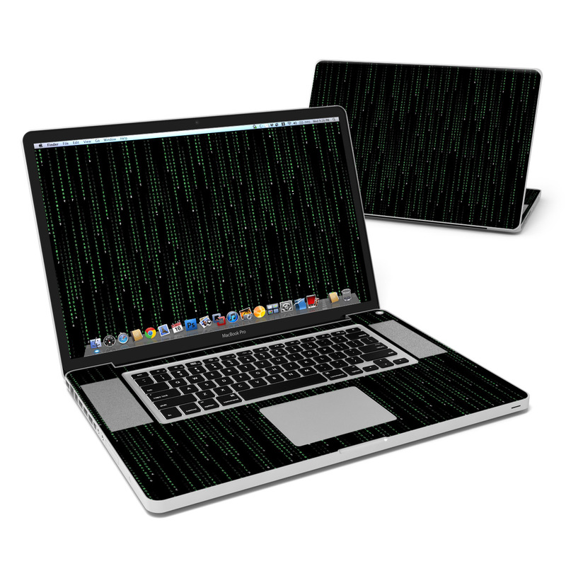 MacBook Pro 17in Skin - Matrix Style Code (Image 1)
