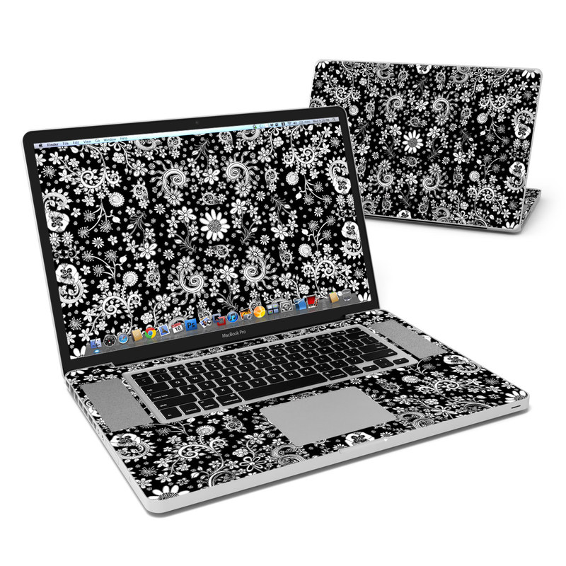 MacBook Pro 17in Skin - Shaded Daisy (Image 1)