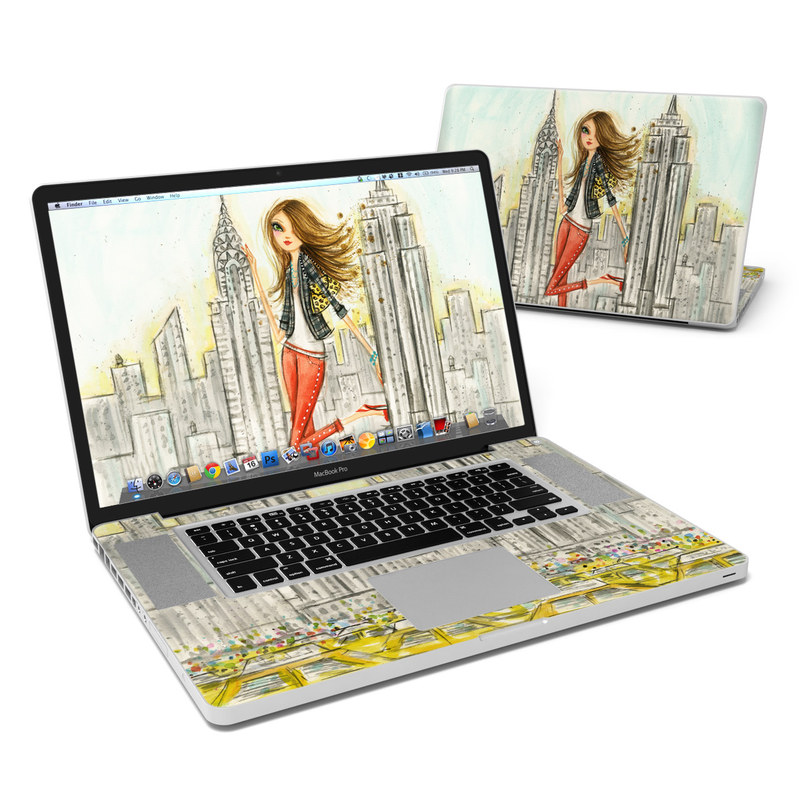 MacBook Pro 17in Skin - The Sights New York (Image 1)