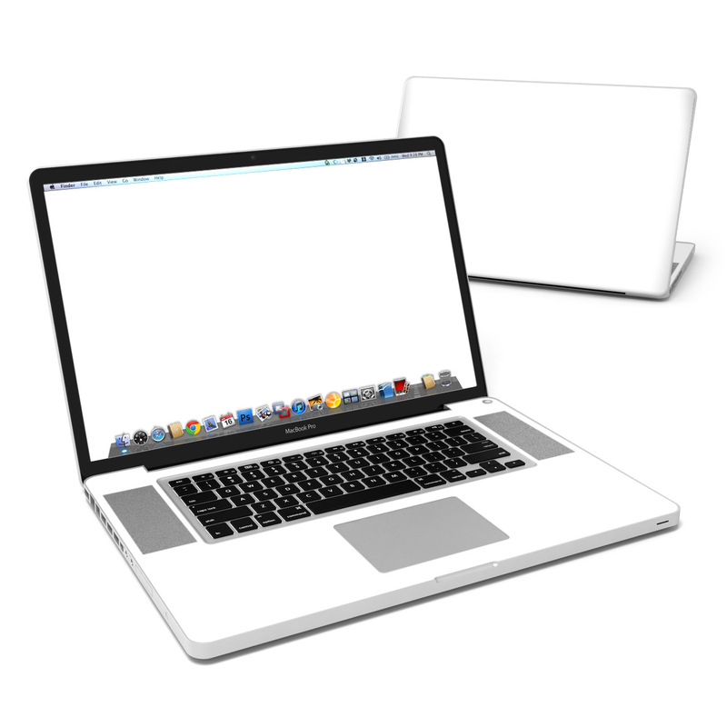 MacBook Pro 17in Skin - Solid State White (Image 1)