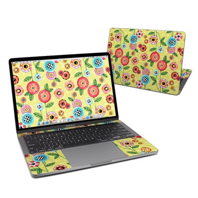 MacBook Pro 13 (2020) Skin - Button Flowers