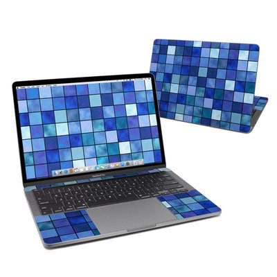 MacBook Pro 13 (2020) Skin - Blue Mosaic