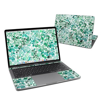MacBook Pro 13in (2020) Skin - Watercolor Eucalyptus Leaves