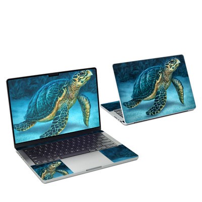 MacBook Pro 14in Skin - Sea Turtle
