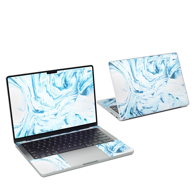 MacBook Pro 14 Skin - Azul Marble (Image 1)