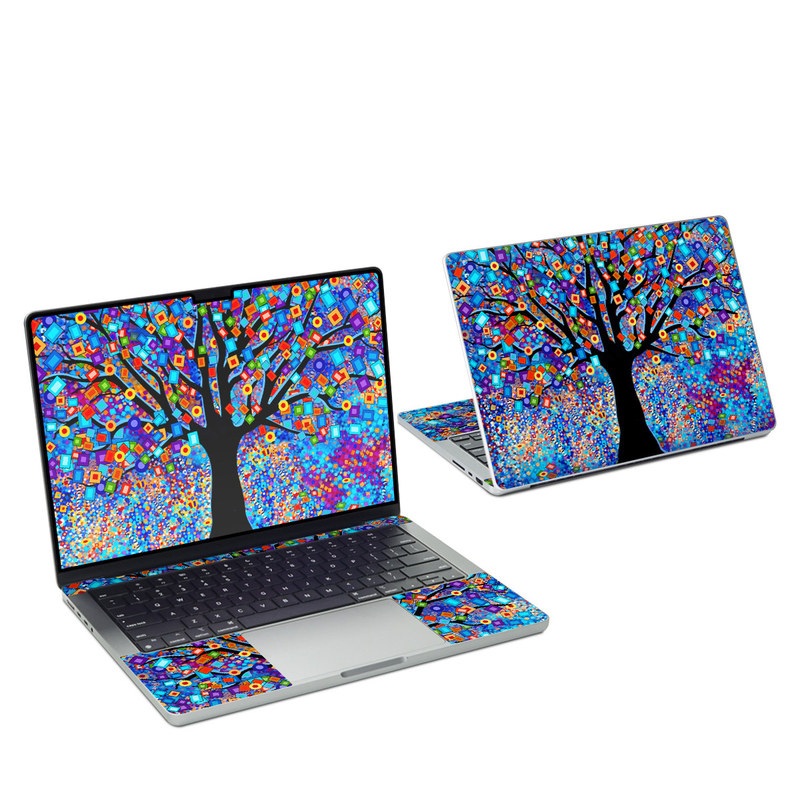 MacBook Pro 14 Skin - Tree Carnival (Image 1)