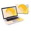 MacBook Pro Retina 13in Skin - Abstract Yellow