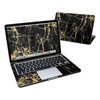 MacBook Pro Retina 13in Skin - Black Gold Marble (Image 1)