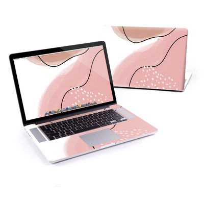 MacBook Pro Retina 13in Skin - Abstract Pink and Brown