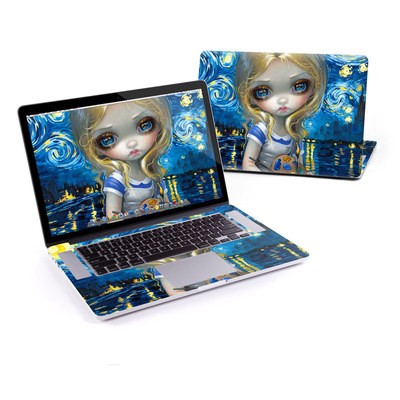 MacBook Pro Retina 13in Skin - Alice in a Van Gogh