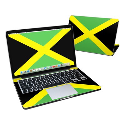 MacBook Pro Retina 13in Skin - Jamaican Flag