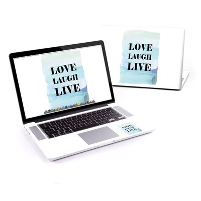 MacBook Pro Retina 13in Skin - Love Laugh Live