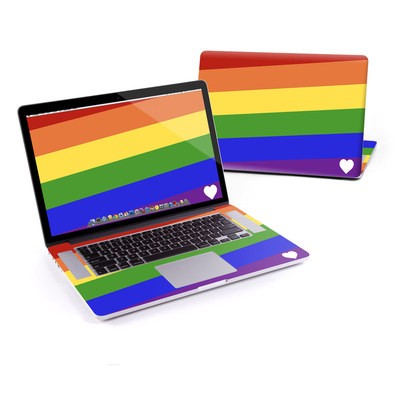 MacBook Pro Retina 13in Skin - Rainbow Stripe