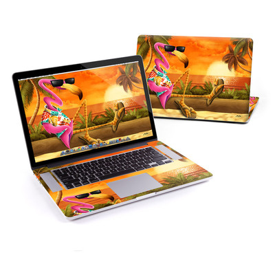 MacBook Pro Retina 13in Skin - Sunset Flamingo