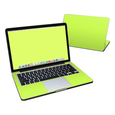 MacBook Pro Retina 13in Skin - Solid State Lime