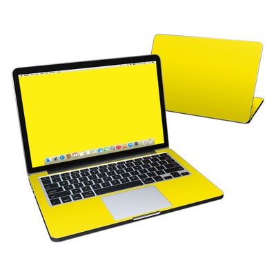 MacBook Pro Retina 13in Skin - Solid State Yellow