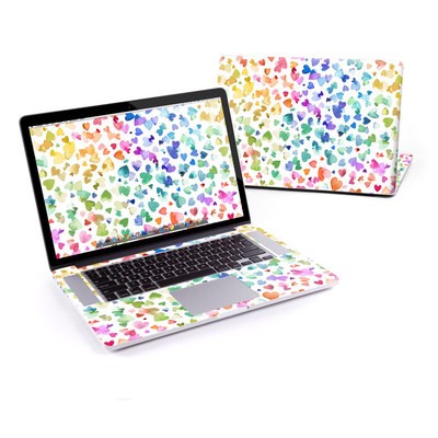 MacBook Pro Retina 13in Skin - Valentines Love Hearts