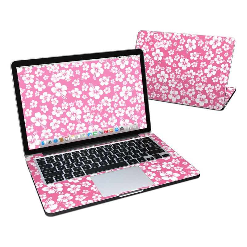 MacBook Pro Retina 13in Skin - Aloha Pink (Image 1)