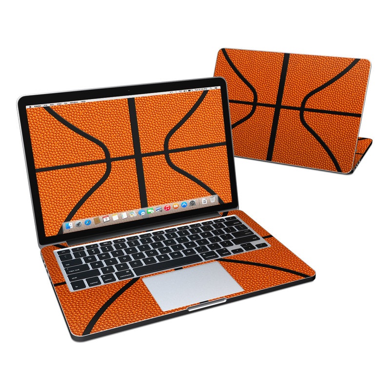 MacBook Pro Retina 13in Skin - Basketball (Image 1)