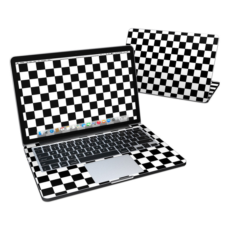 MacBook Pro Retina 13in Skin - Checkers (Image 1)