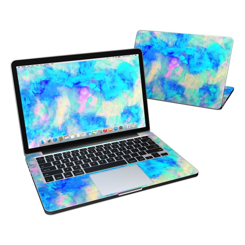 MacBook Pro Retina 13in Skin - Electrify Ice Blue (Image 1)