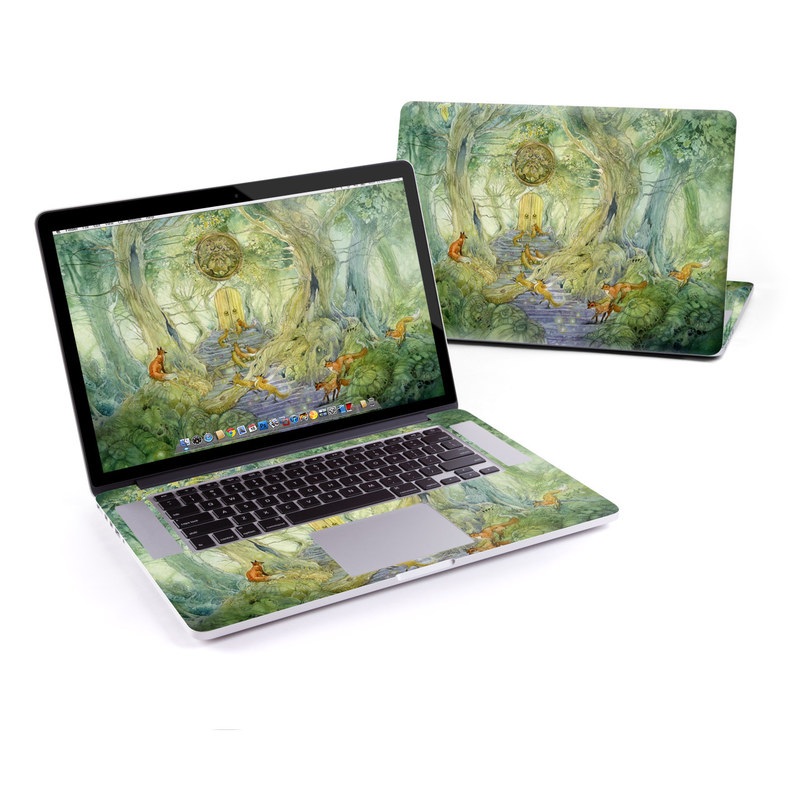 MacBook Pro Retina 13in Skin - Green Gate (Image 1)