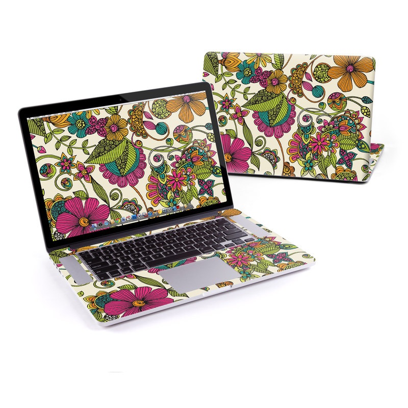 MacBook Pro Retina 13in Skin - Maia Flowers (Image 1)