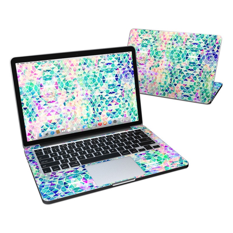 MacBook Pro Retina 13in Skin - Pastel Triangle (Image 1)